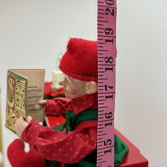 Vtg Holiday Creations Animated Sing Along With Santa Cassette Player With Tape - Picture 12 of 13